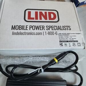LIND AC/DC 90W Combo Adapter 20V 4.5A Power Supply SCD0902N05 New ToughPad